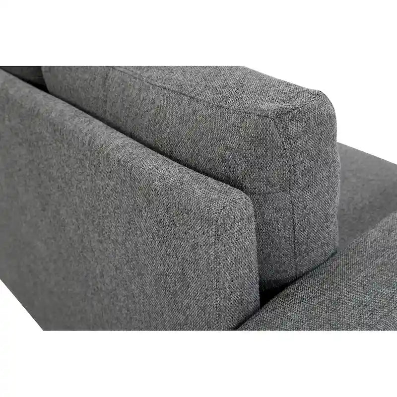 Miles Mid Century Modern Zweisitzer-Sofa mit Wendekissen Groß