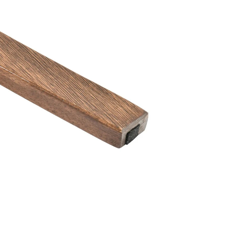 5-teiliges Esszimmerset aus Massivholz 47L (1 Tisch + 4 Stühle mit Sprossenrückenlehne)