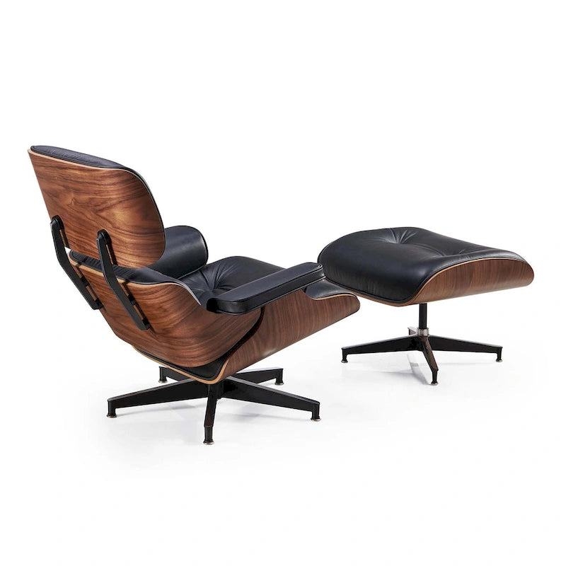 Mid Century Modern Leder Loungesessel Sessel Relaxsessel