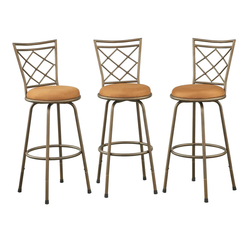 Simple Living Alyssa Höhenverstellbare Barhocker (3er-Set)