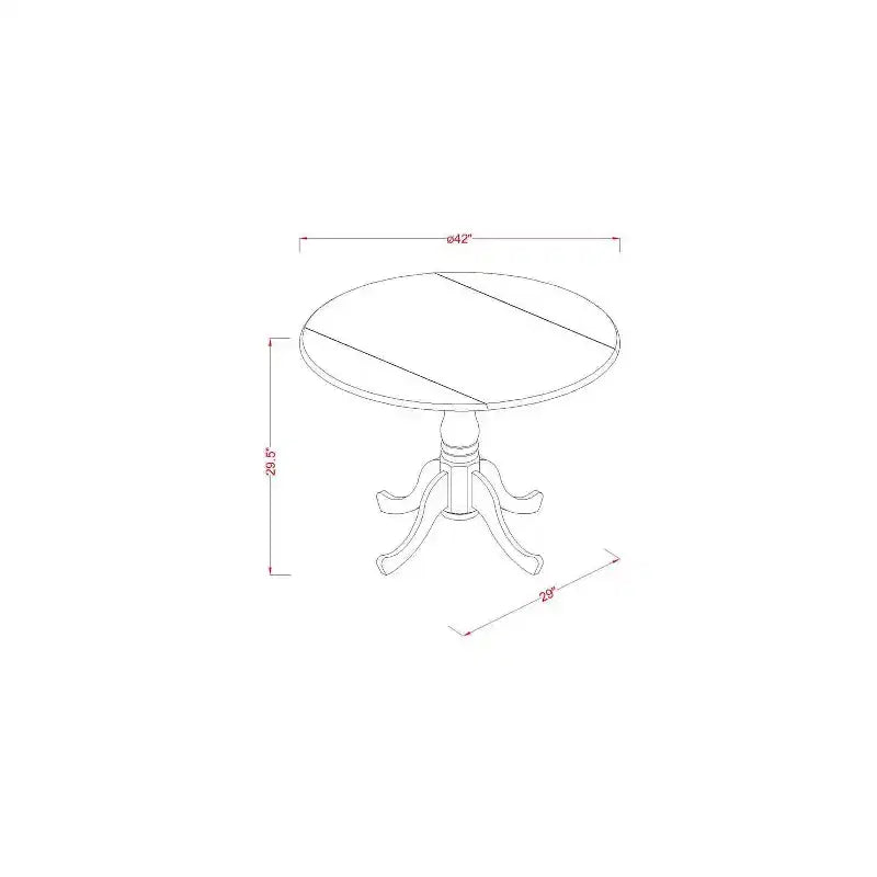 3-teiliges Esszimmer-Set mit Massivholzplatte in Wildeiche-Optik und hoher Rückenlehne (4 Sitzplätze)