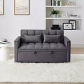 TUYOHW 55.43 Cabrio Schlafsofa, Klappbares Schlafsofa mit verstellbarer Rückenlehne & Ausziehbett, Samtsofa für Wohnzimmer & kleine Räume