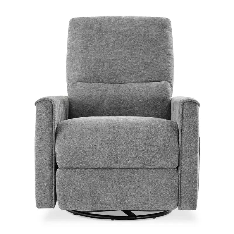 Dyonery Power Swivel Rocker Relaxsofa, kleines elektrisches Relaxsofa mit USB- & Typ-C-Anschlüssen, Gleitsessel für Kinderzimmer mit Lordosenstütze