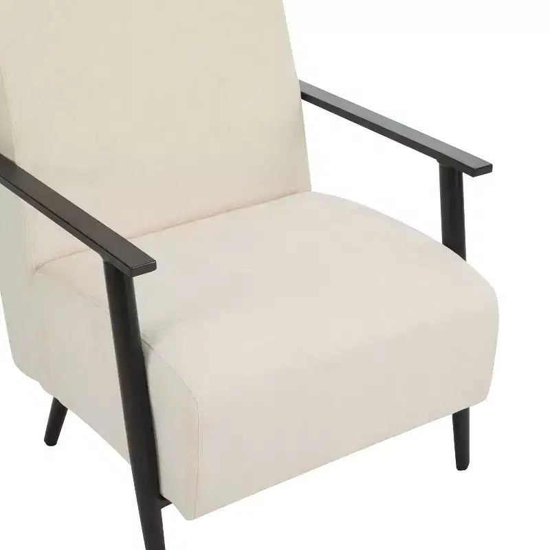 MAYEERTY 2er-Set 26,38 moderne Loungesessel, Polyesterpolsterung, stabiler Metallrahmen, bequeme Kissen, Wohnzimmer Schlafzimmer Büro, Blau Grau