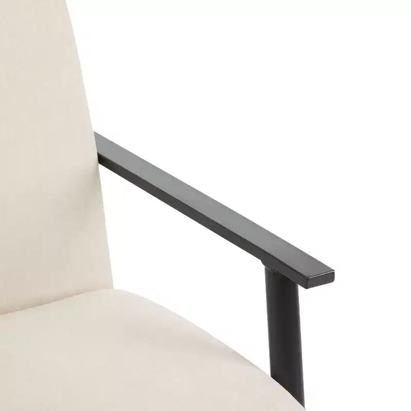 MAYEERTY 2er-Set 26,38 moderne Loungesessel, Polyesterpolsterung, stabiler Metallrahmen, bequeme Kissen, Wohnzimmer Schlafzimmer Büro, Blau Grau