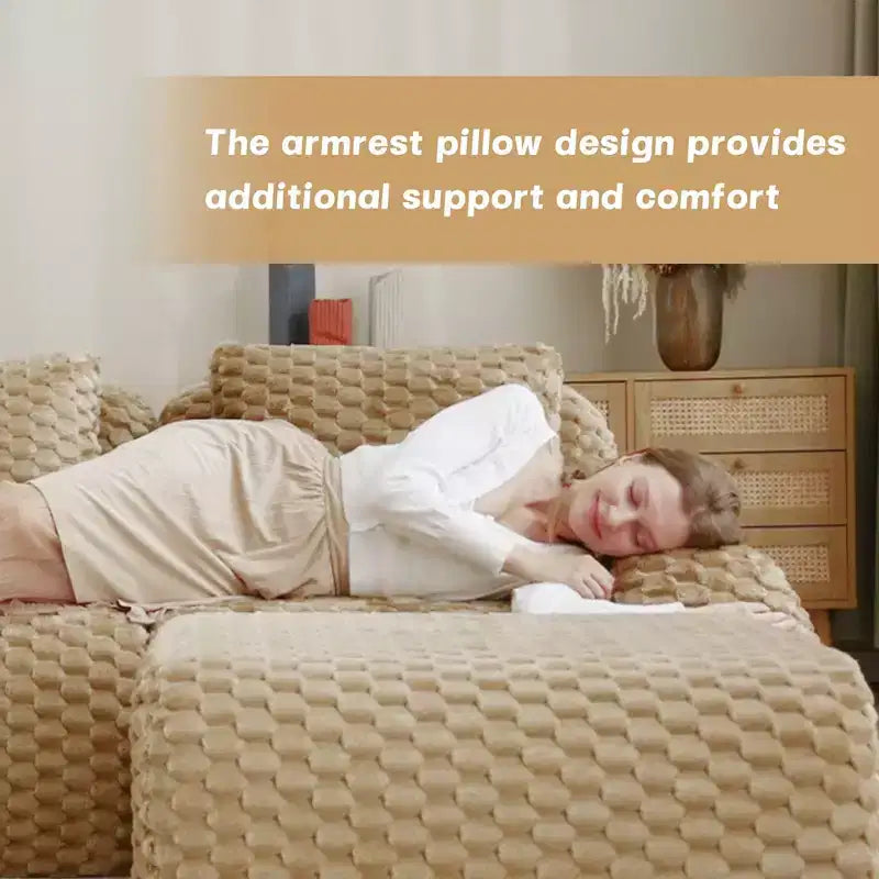 82 Moderne L-förmige Modul-Ecksofa für Wohnzimmer, Flanellstoff, Übergroßes 2-Sitzer Sofa, knochenloses Sofa