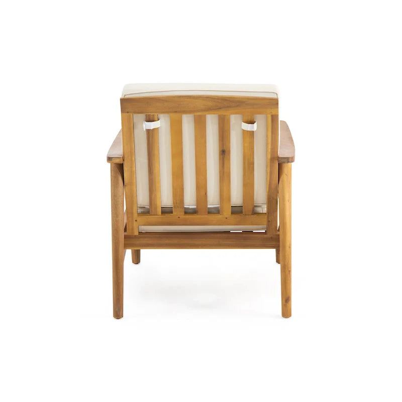 Willowbrook Outdoor Akazienholz 4-Sitzer Lounge-Set von Christopher Knight Home