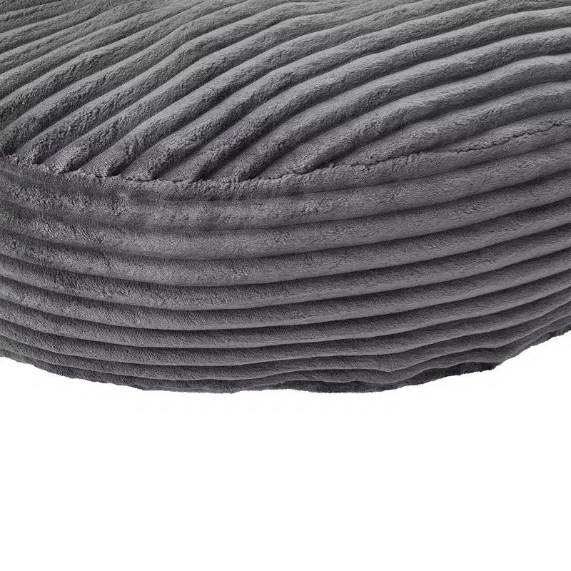 Sitzsacksofa für Erwachsene und Kinder, übergroßer Cord-Sitzsackstuhl mit 3 Kissen und Armlehne für Wohnzimmer und Schlafzimmer
