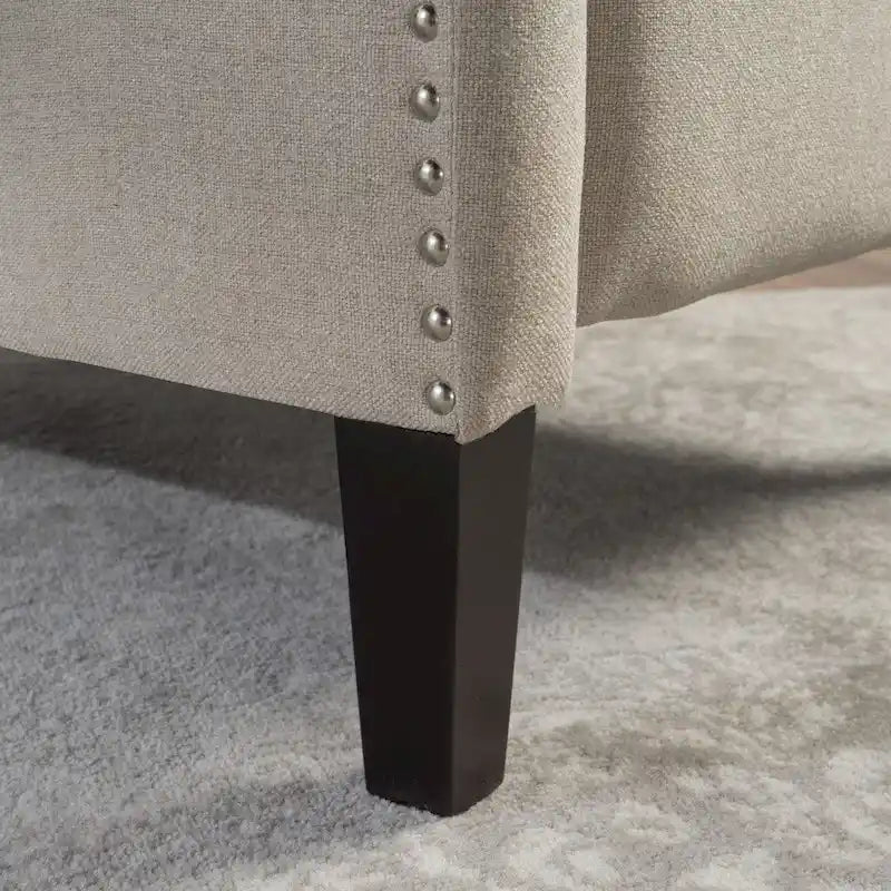 Ohrensessel mit Rücklehnfunktion, Polsterung, Klassischer Stil, Wohnzimmer Akzent