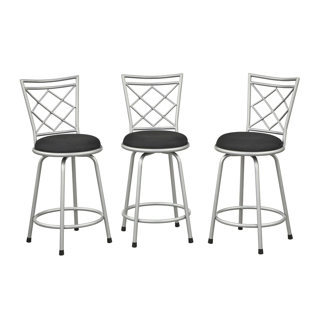 Simple Living Alyssa Höhenverstellbare Barhocker (3er-Set)