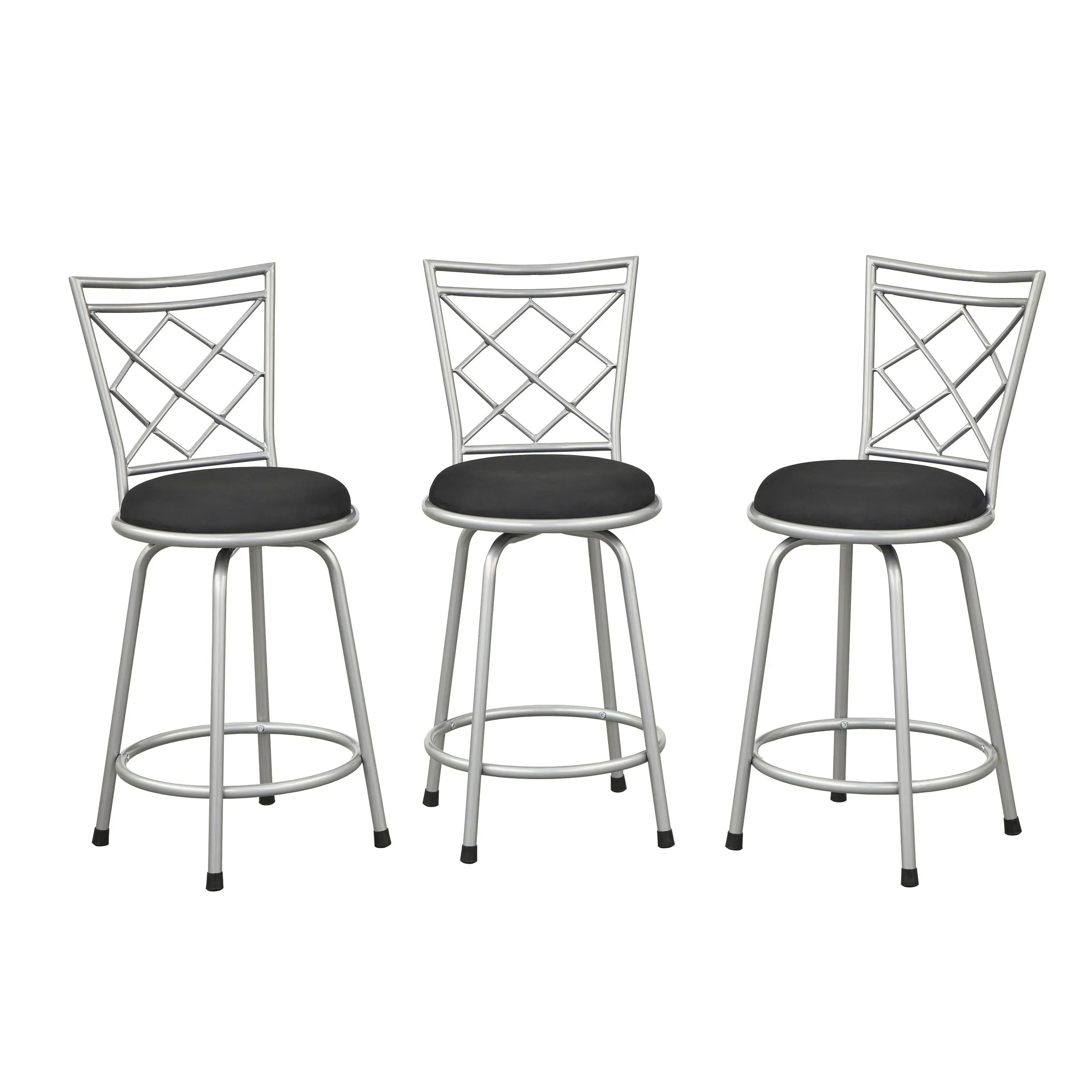 Simple Living Alyssa Höhenverstellbare Barhocker (3er-Set)
