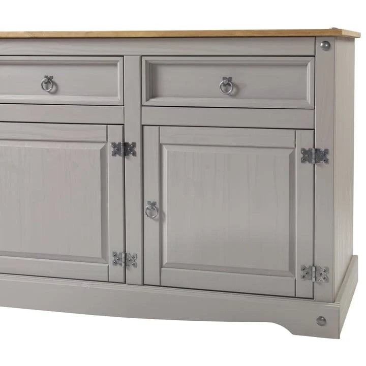 65 Holz-Buffet-Sideboard Bauernhaus - Corona Kollektion