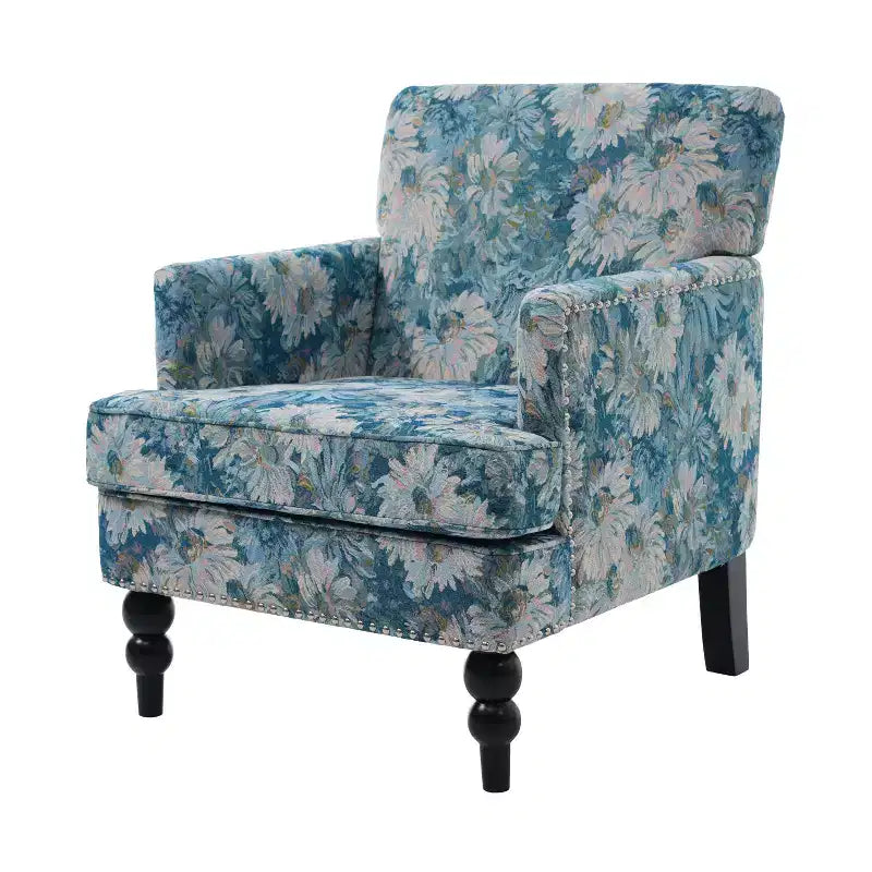 Christopher Knight Home Harrison Sessel mit Stoffbezug und Nagelbesatz