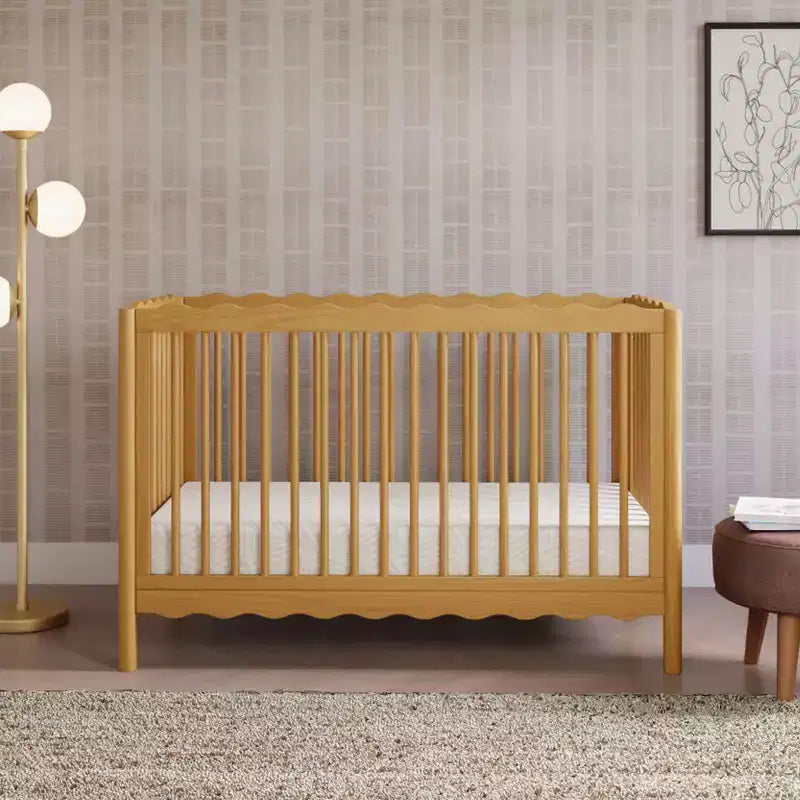 Babyletto Swell 4-in-1 umwandelbares Kinderbett mit Umbausatz zum Kleinkindbett