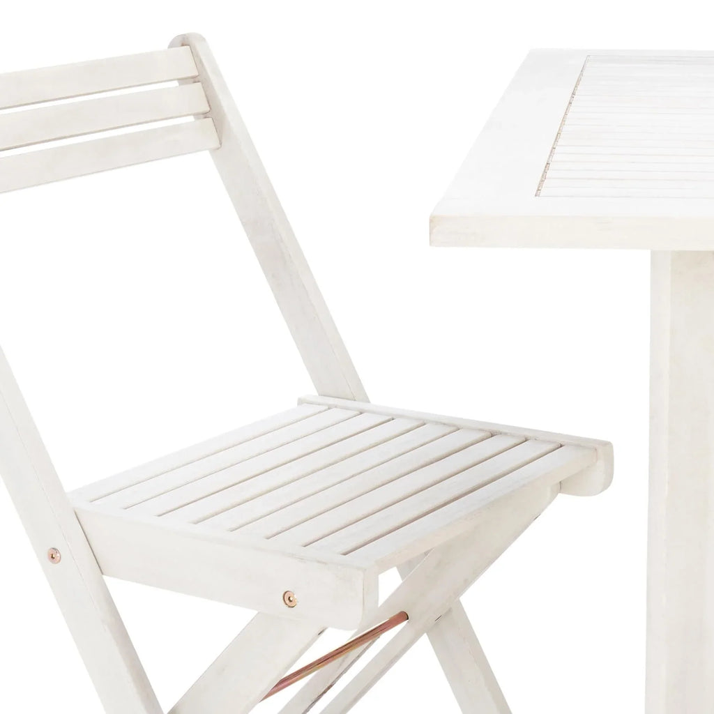SAFAVIEH Outdoor Brandy 5-teiliges Outdoor-Esstisch-Set – 43Bx35Tx29H