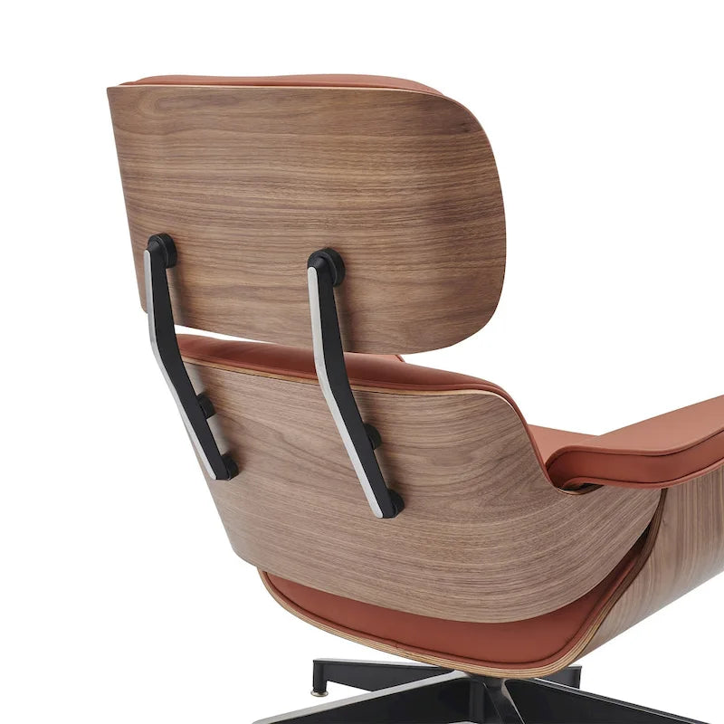 Mid Century Modern Leder Loungesessel Sessel Relaxsessel