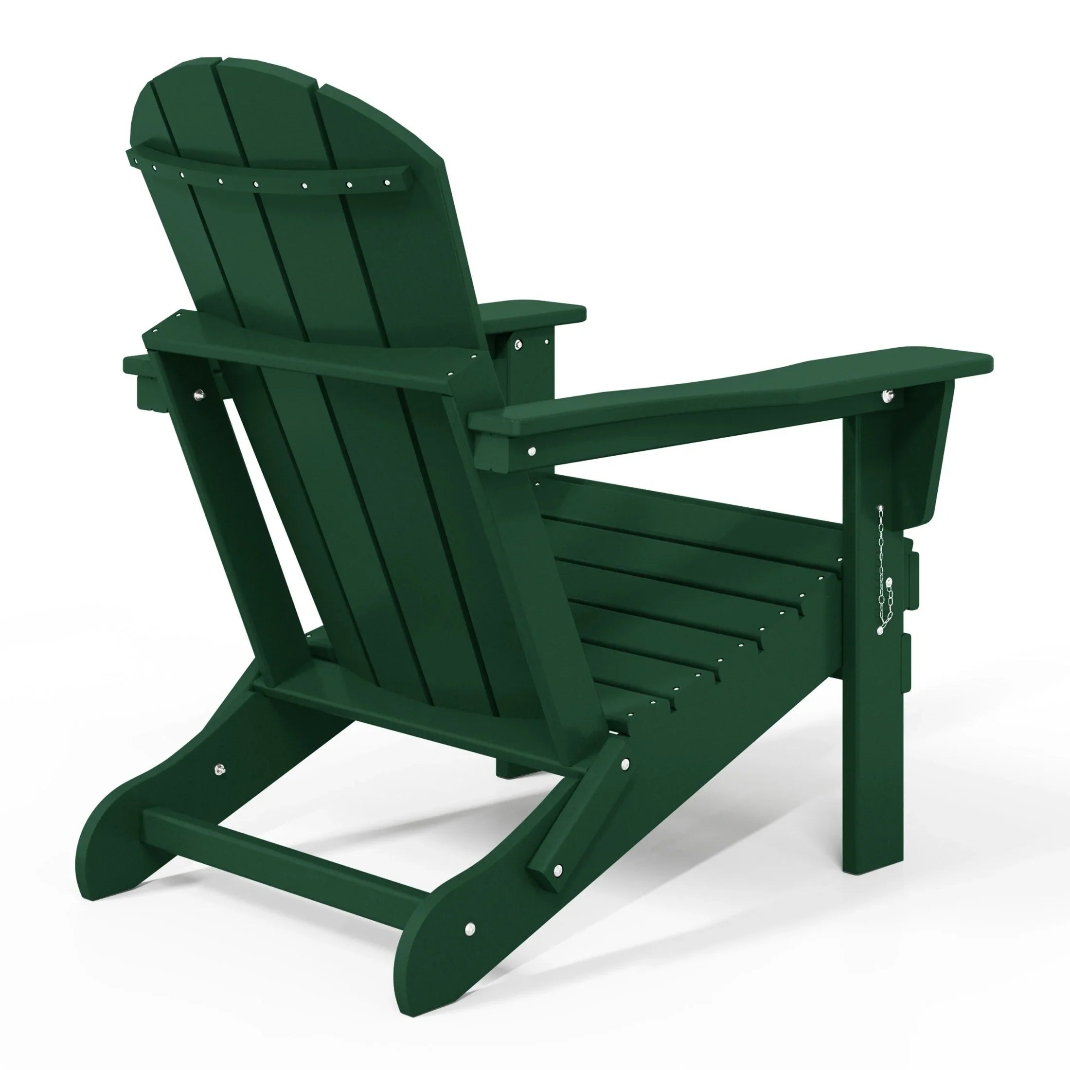 Polytrends Laguna Faltbarer Adirondack-Stuhl für den Außenbereich, wetterfest und lichtbeständig
