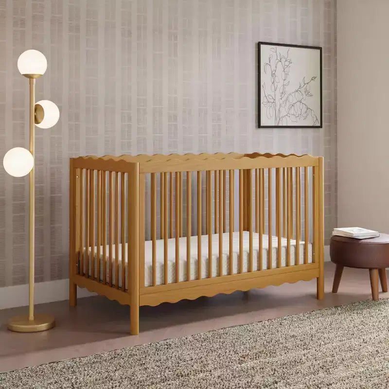 Babyletto Swell 4-in-1 umwandelbares Kinderbett mit Umbausatz zum Kleinkindbett