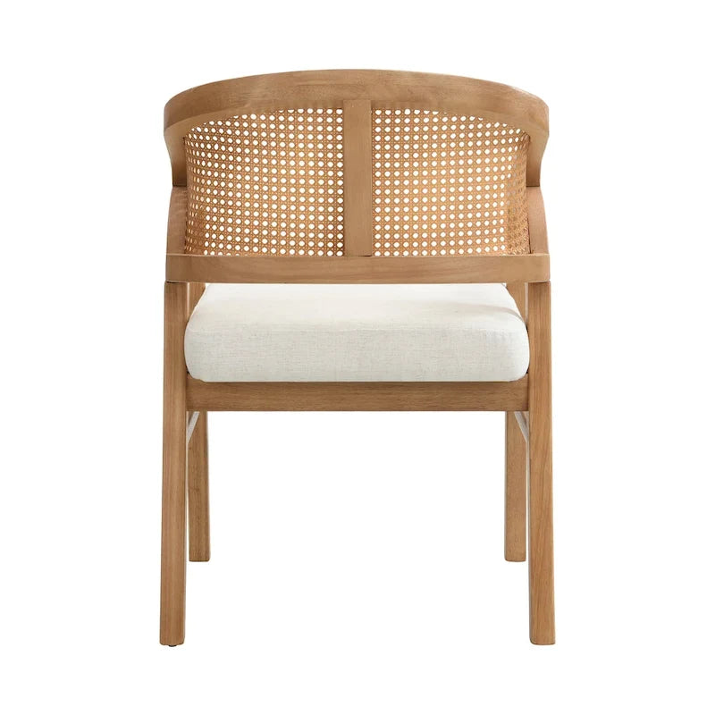 Christopher Knight Home - Esszimmerstuhl mit Rohrgeflecht (2er-Set)