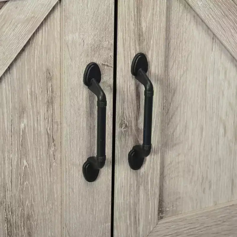 HOMCOM 2-türiges freistehendes Sideboard, Konsolentisch mit unterer Ablage, für den Eingangsbereich