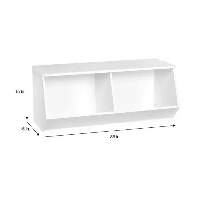 ClosetMaid KidSpace Schräger Organizer Weiß - ClosetMaid