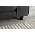3-Fold Convertible Sofa Bed – Light Gray / Beige / Dark Gray, Velvet, Sleeps 1