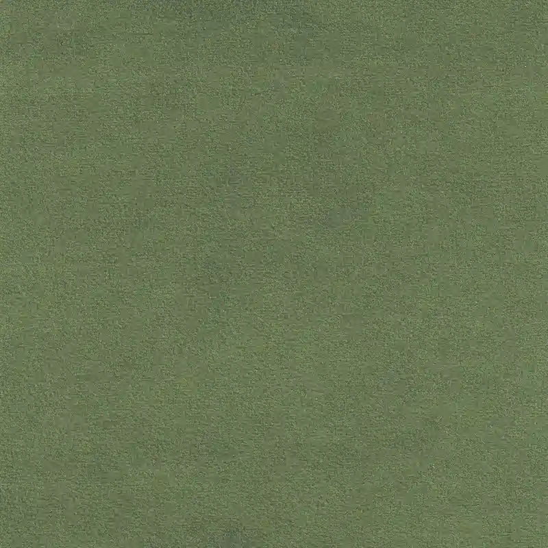 Velvet Upholstered Dining Chair – Loden Green / Fawn, Curved Back, Matte Black Metal Legs, Modern Style, Seats 1
