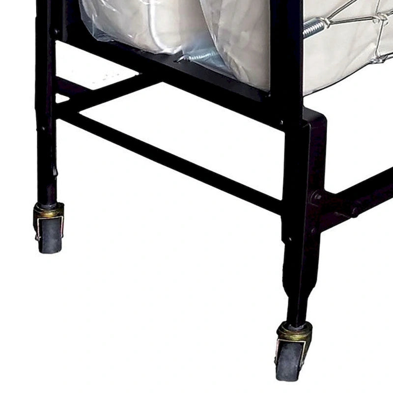 Rollaway Folding Bed with Mattress – Black, Metal Frame, Polyfiber Mattress, Sleeps 1