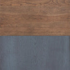 84-Inch TV Stand – Corduroy Blue, Coastal Traditional Style, Fits TVs up to 90 Inches