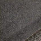 3-Seat Linen Sofa – Grey / Beige / Orange, Modern Minimalist, Metal Legs & Steel Trim, Seats 3