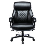 High Back Ergonomic Office Chair – Classic Brown / Classic Black / Diamond Black / Diamond Brown, S-Curve Lumbar, 400 lb Capacity, Seats 1