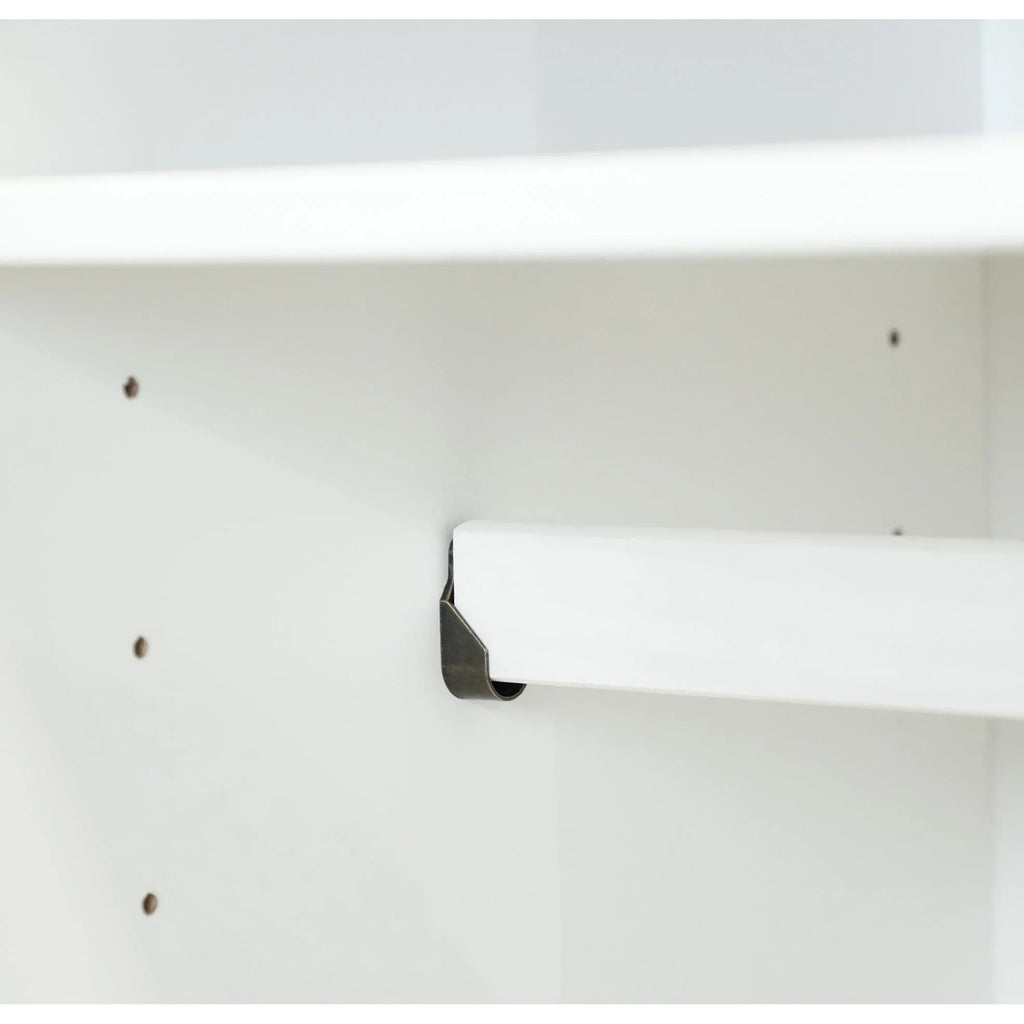 Palace Imports 100% Massivholz Cosmo Kleiderschrank mit 3 Türen mit Massivholz- oder Spiegeltüren