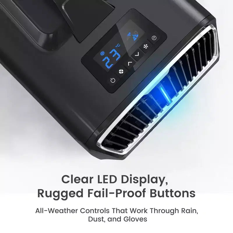 Waykar 5000 BTU 3-in-1 tragbare Klimaanlage mit Luftentfeuchter und Fernbedienung für Zelt, Camping & Wohnmobil