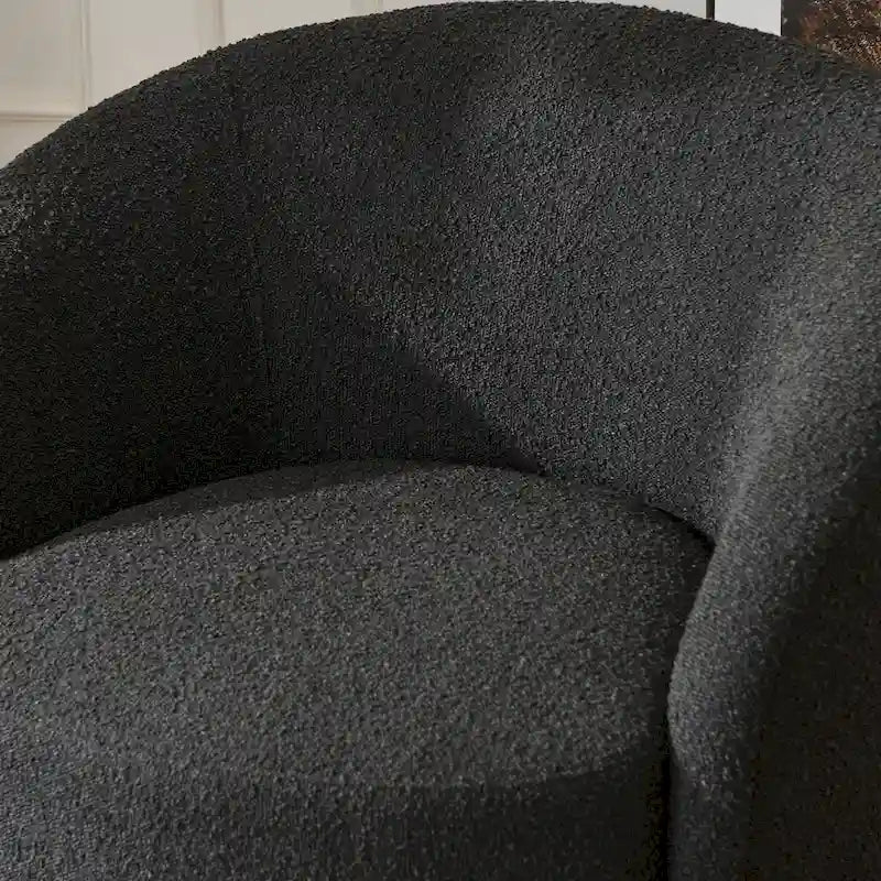 KINWELL 34 Breiter gepolsterter drehbarer Akzentsessel (2er-Set)