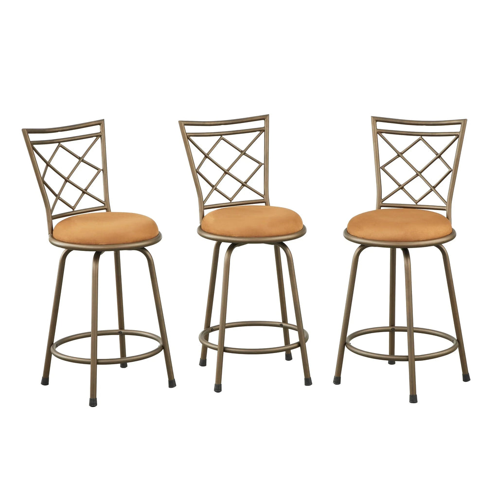 Simple Living Alyssa Höhenverstellbare Barhocker (3er-Set)