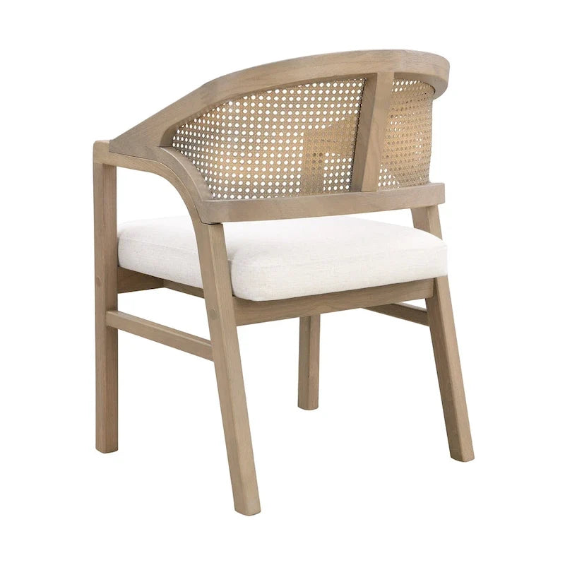 Christopher Knight Home - Esszimmerstuhl mit Rohrgeflecht (2er-Set)