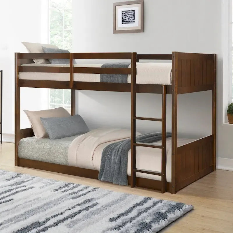Delphia Low Profile Etagenbett, zwei Einzelbetten übereinander
