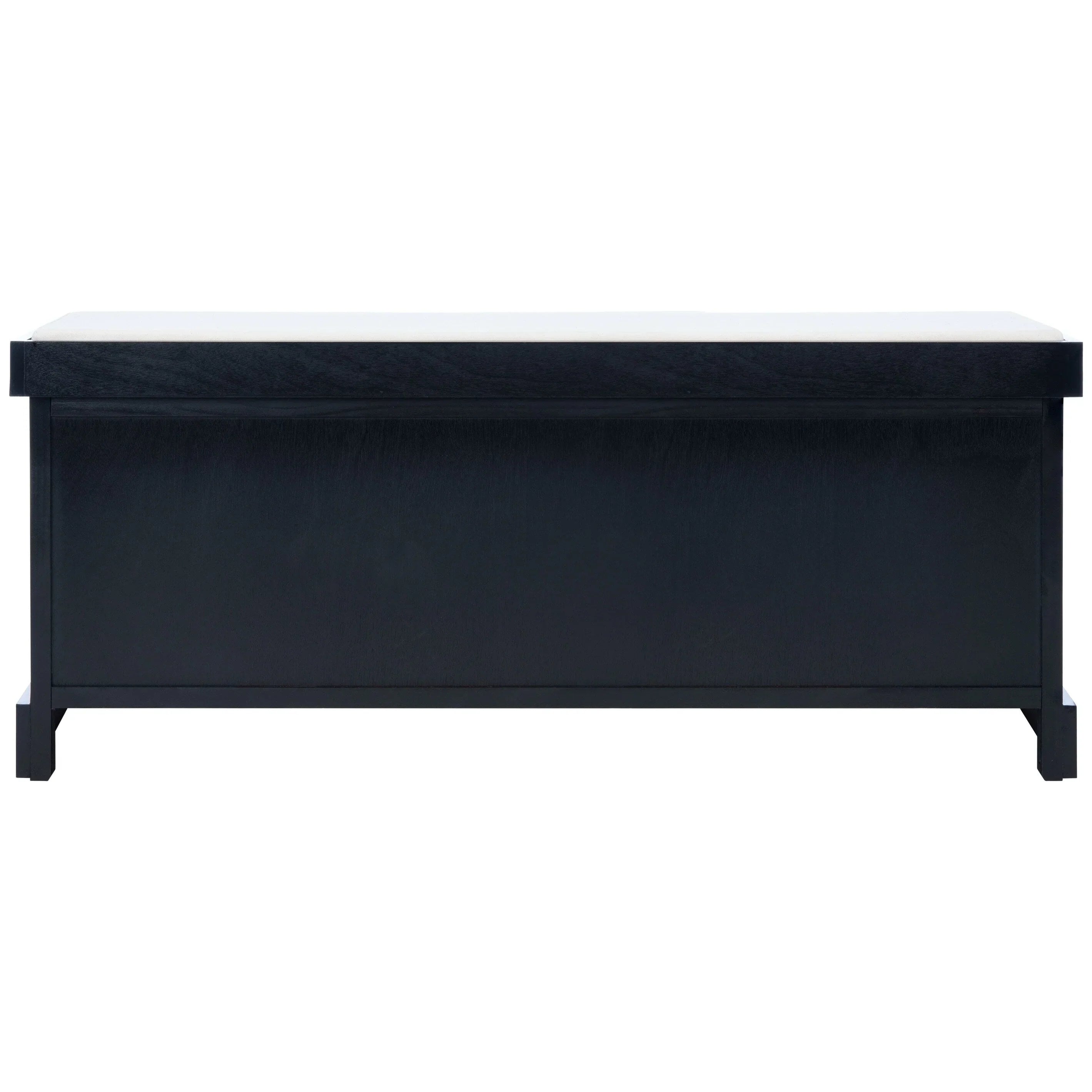 SAFAVIEH Fiorello 3-Schubladenbank mit Polsterung – 120 B x 38 T x 48 H cm – 120Bx38Tx48H