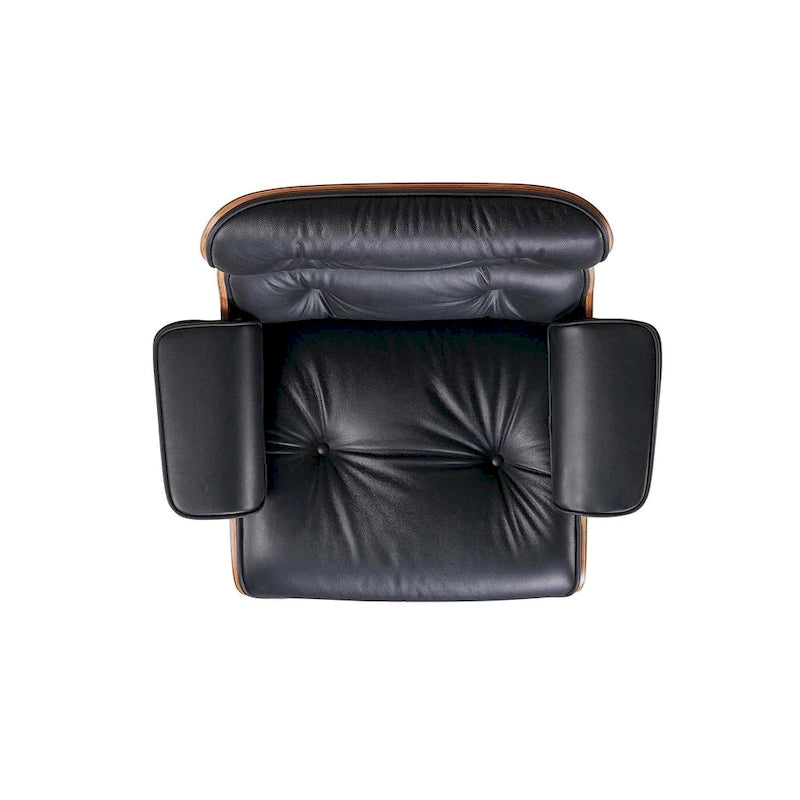 Mid Century Modern Leder Loungesessel Sessel Relaxsessel