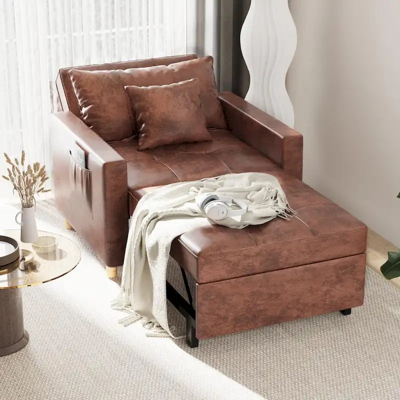 Verstellbares Schlafsofa, 3-in-1-Funktion, verschiedene Farben, für 1 Person