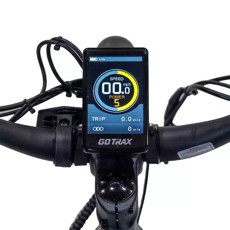 GOTRAX Fat Tire 26 Zoll E-Hybrid-Fahrrad für Erwachsene mit Tiefeinsteigerrahmen – Grün