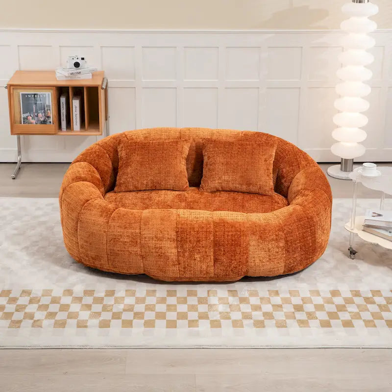 GDFStudio - Laurel Chenille 2-Sitzer Sofa mit hoher Dichte und übergroßem Komfort