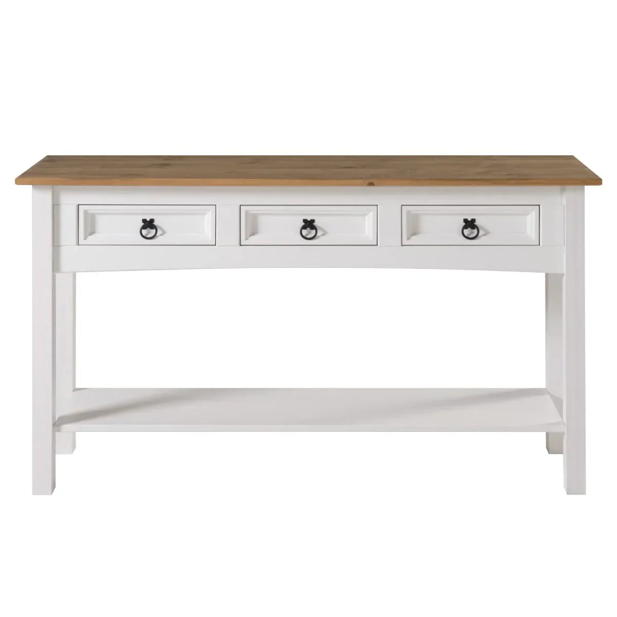 Holz-Dielentisch Konsole 3 Schubladen Corona | Furniture Dash - N/A
