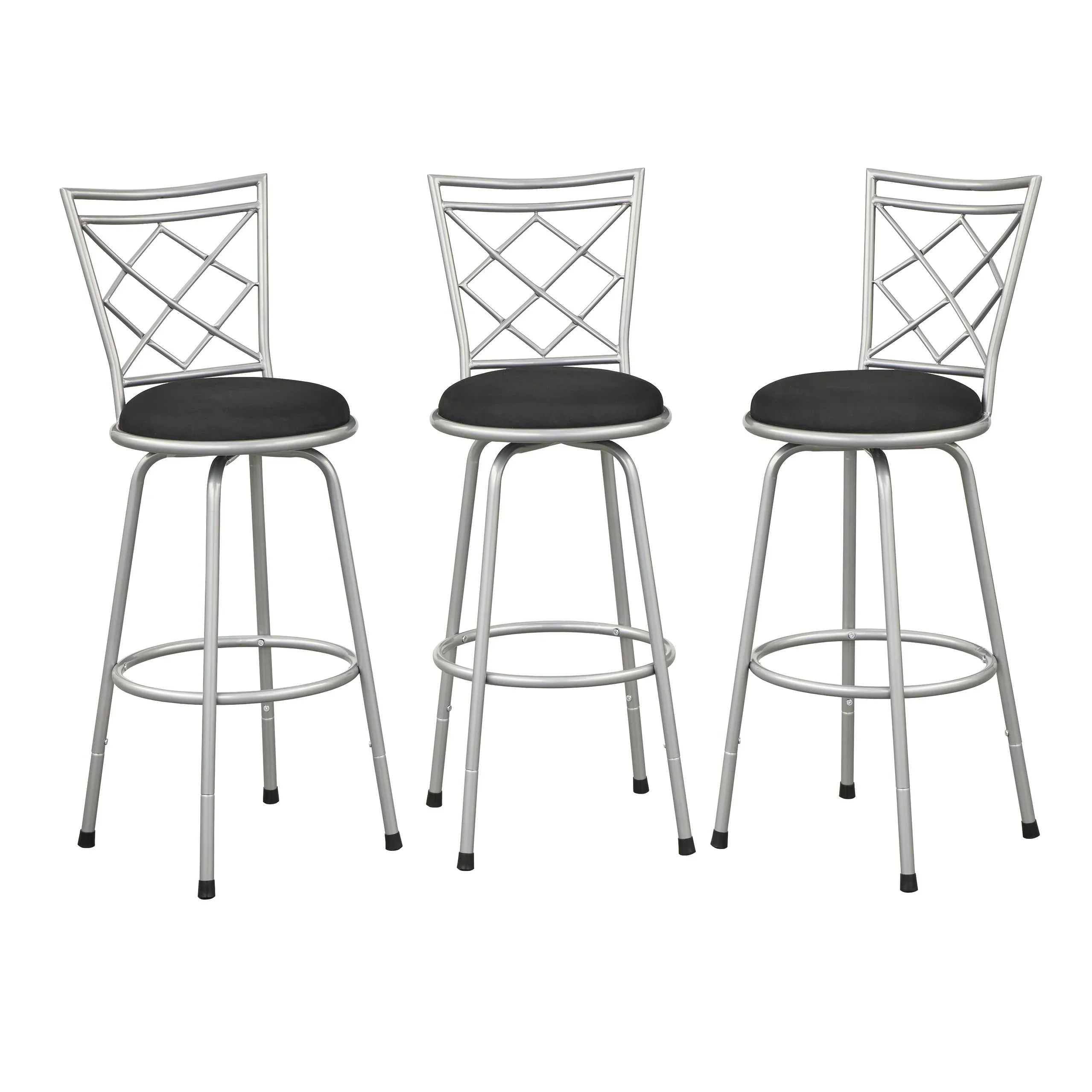 Simple Living Alyssa Höhenverstellbare Barhocker (3er-Set)