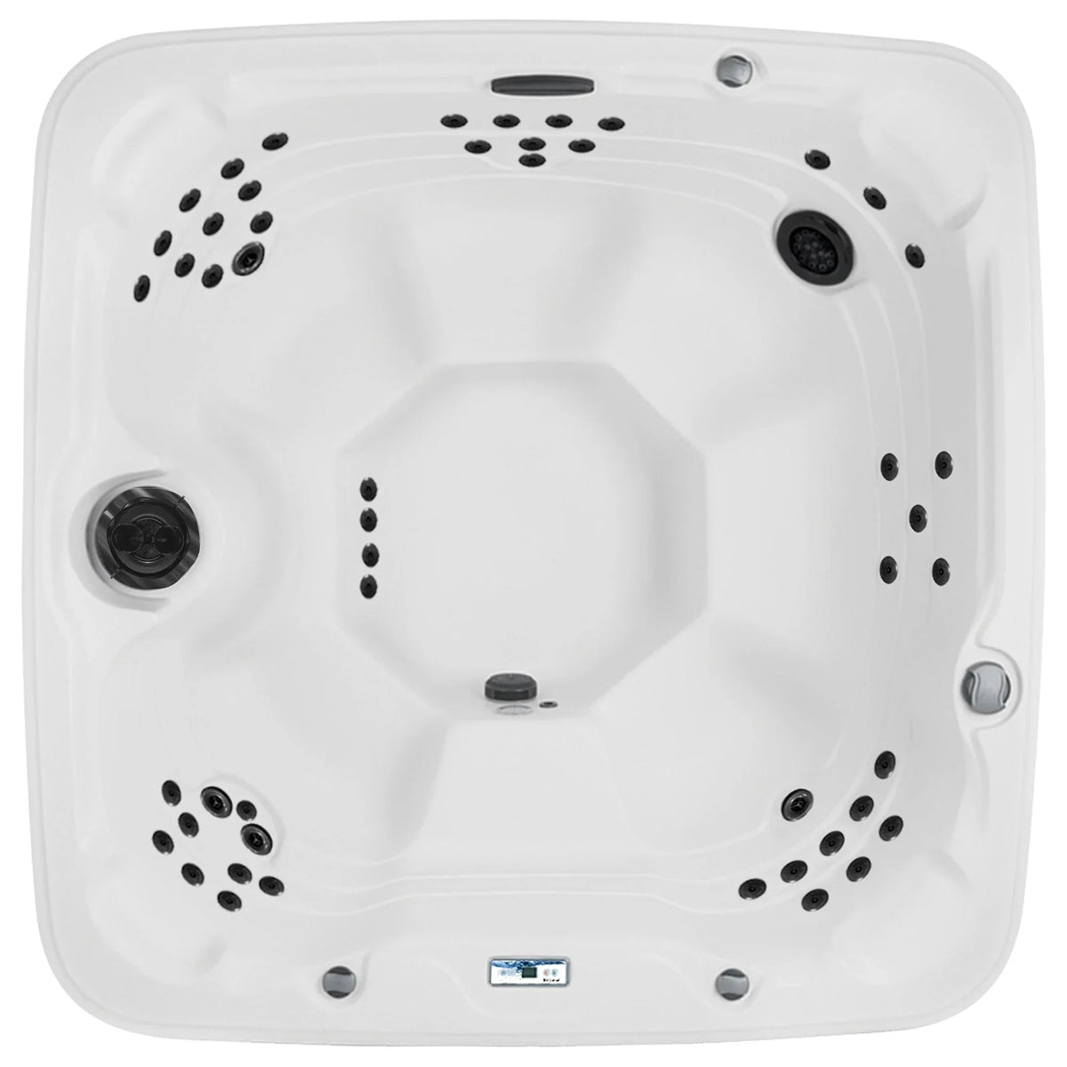 Lifesmart LS600DX Whirlpool für 7 Personen mit 65 Düsen, 230 V und 14-Düsen-Turbo-Blaster