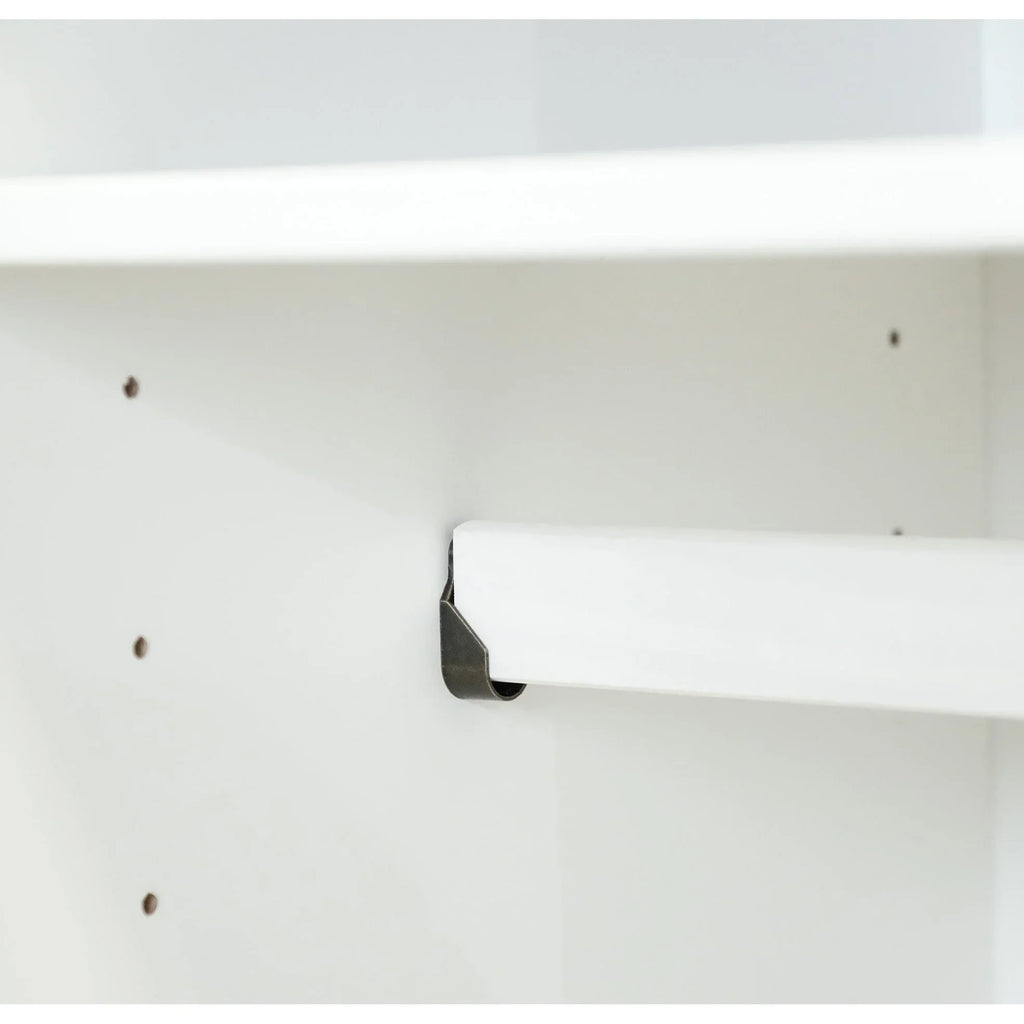 Palace Imports 100% Massivholz Cosmo Kleiderschrank mit 3 Türen mit Massivholz- oder Spiegeltüren