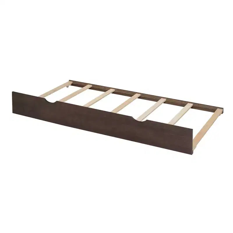 Plattformbett in voller Größe mit Stauraum, Ausziehbett, Kopfteil mit Bücherregal und Ladestation, Bettgestell aus Holz in voller Größe mit Regalen und Schubladen