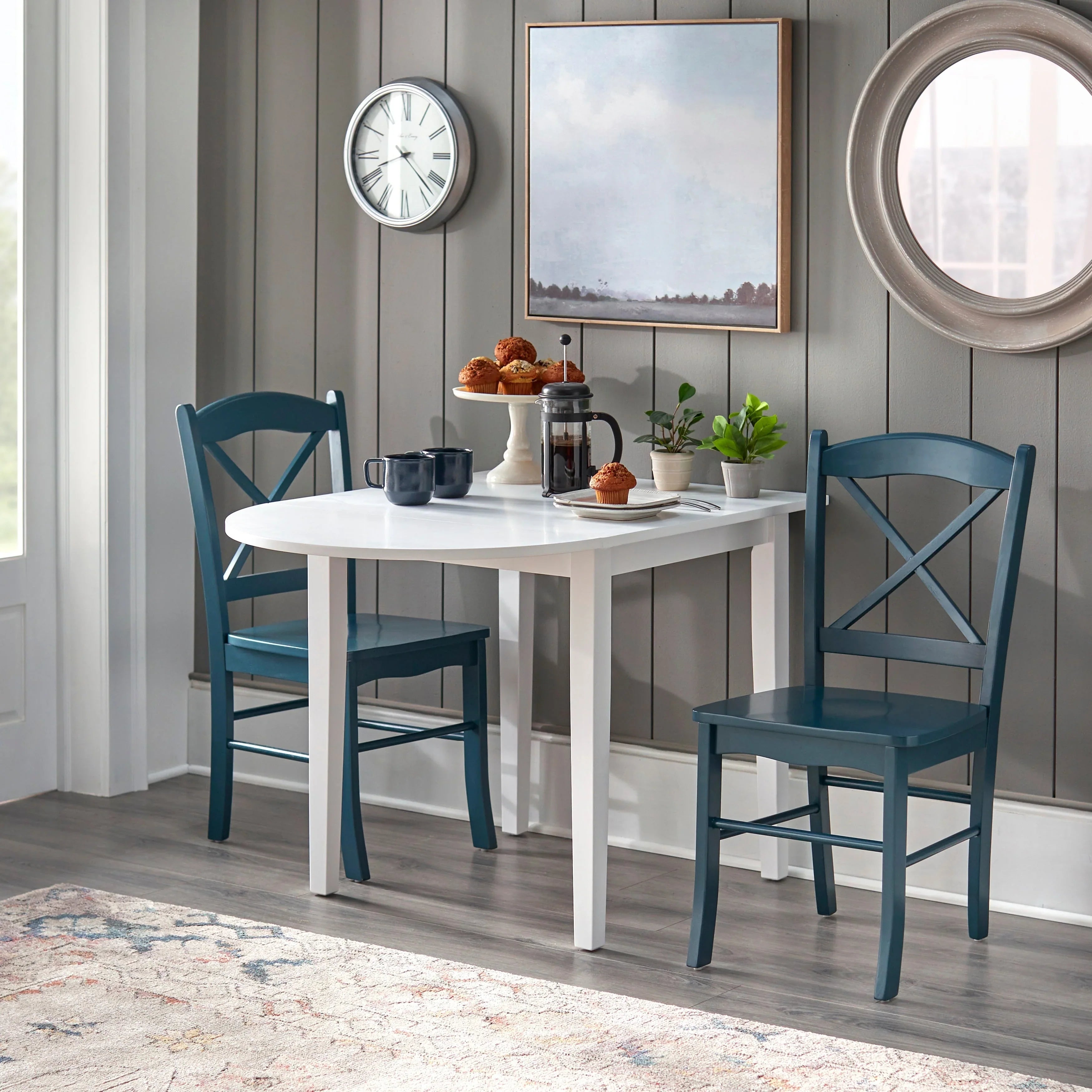 Simple Living Country Cottage Esszimmerstühle (2er-Set)