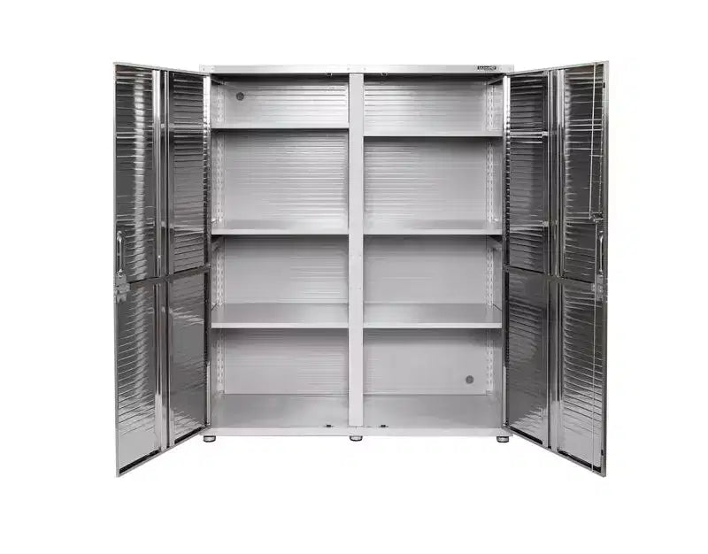 Seville Classics UltraHD 2-teiliges, extrabreites Aufbewahrungsschrank-Set, 60 x 24