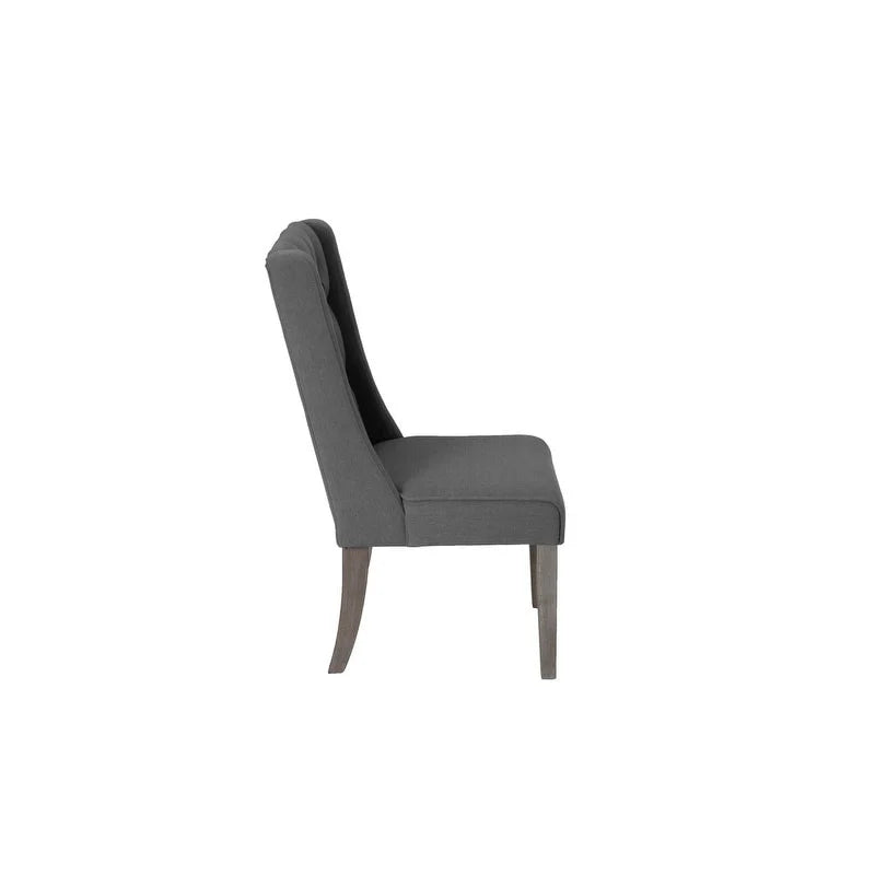 Best Quality Furniture 9-teiliges rustikales, ausziehbares Esszimmerset in Grau